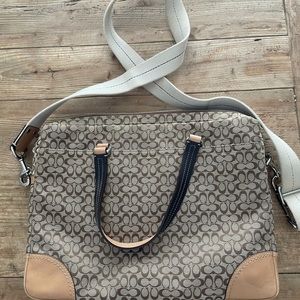 Coach laptop bag